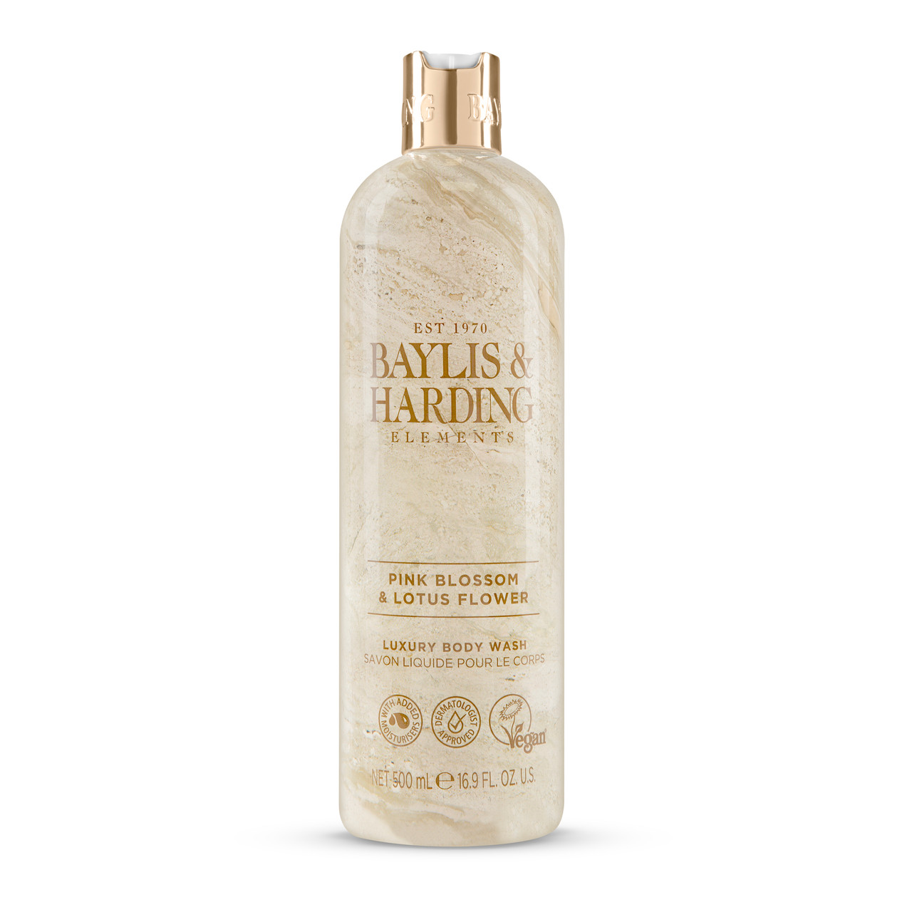 Click to view product details and reviews for Baylis Harding Elements Pink Blossom Lotus Flower Body Wash 500ml.