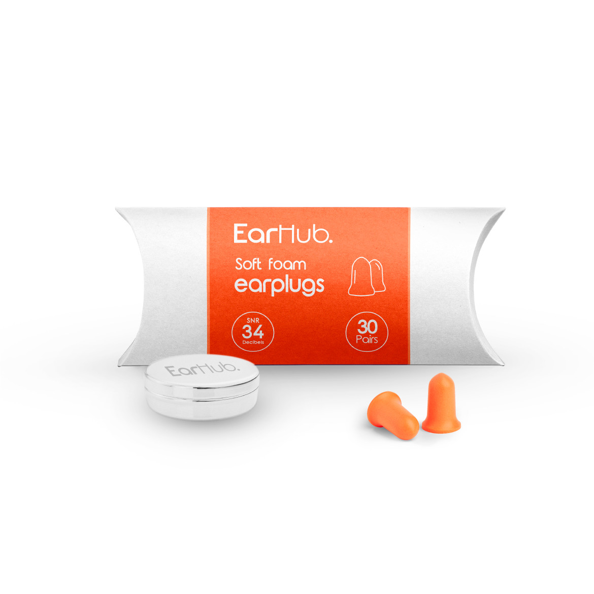 Click to view product details and reviews for Earhub Premium Soft Foam Earplugs Orange 30 Pairs.