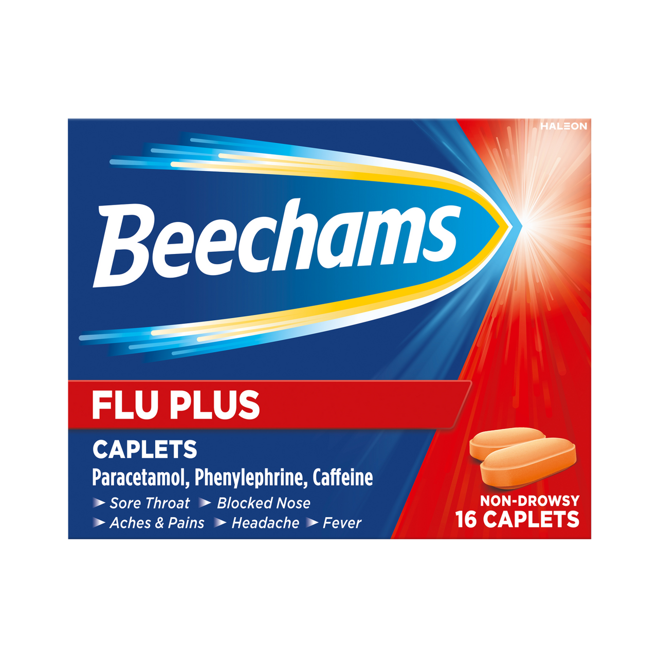 Click to view product details and reviews for Beechams Flu Plus 16 Caplets.