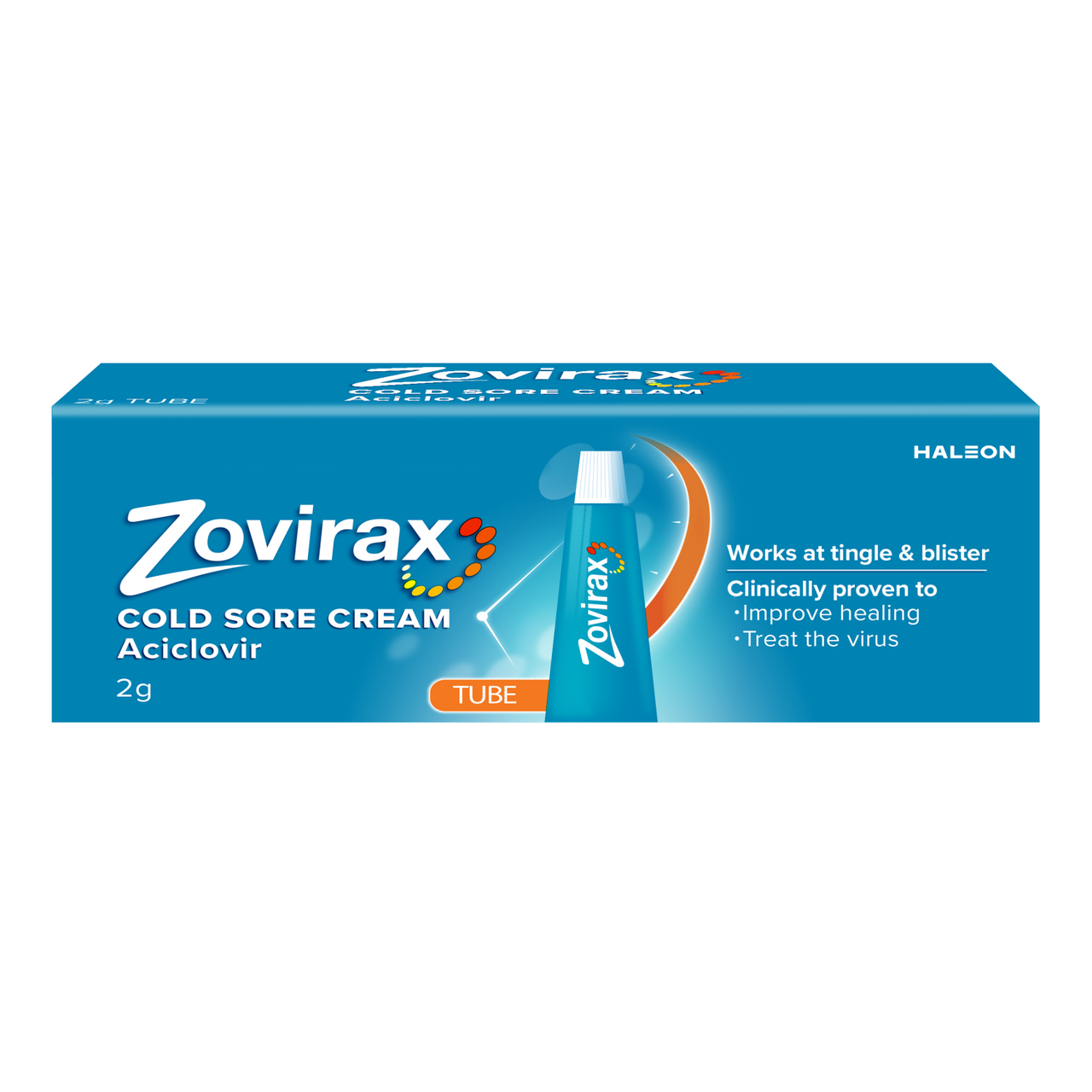 Zovirax Cold Sore Cream Tube 2g