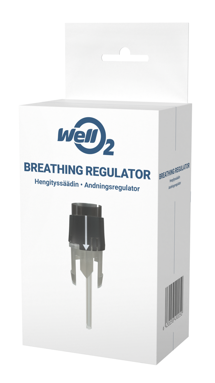 Click to view product details and reviews for Wello2 Breathing Regulator.