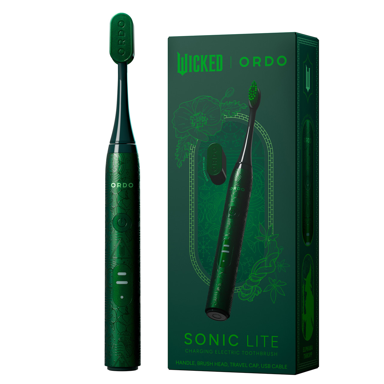 Ordo Sonic Lite Electric Toothbrush Wicked – Elphaba