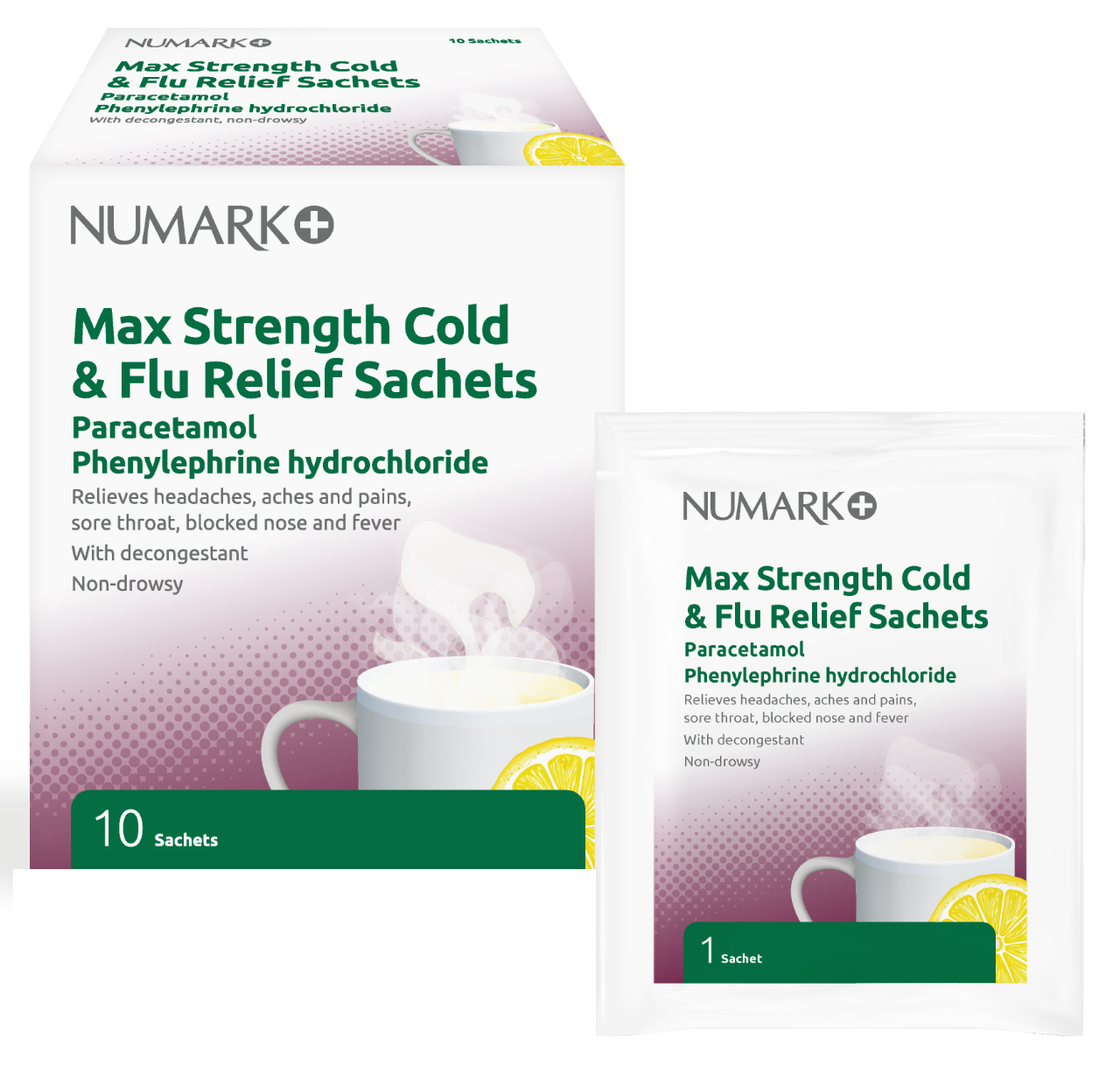 Click to view product details and reviews for Numark Max Strength Coldflu Relief 10 Sachets.