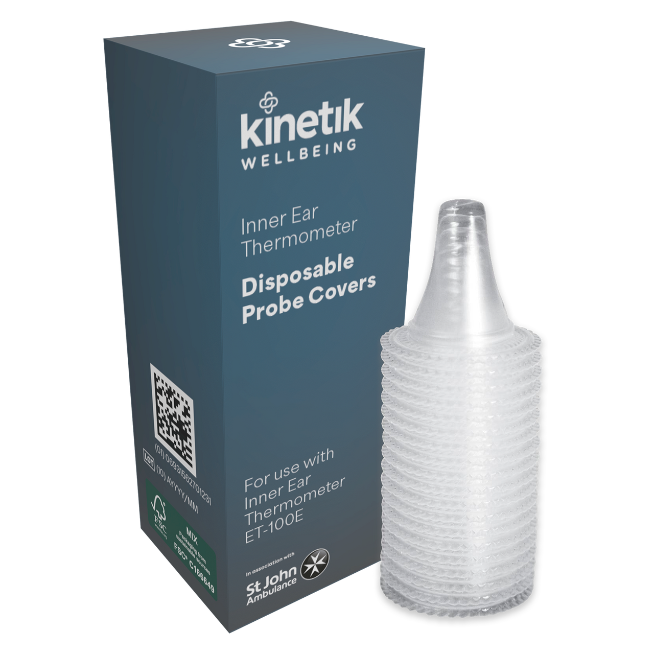 Click to view product details and reviews for Kinetik Wellbeing Inner Ear Thermometer Age Exact Probe Covers. Click to view product details and reviews for Kinetik Wellbeing Inner Ear Thermometer Age Exact Probe Covers.