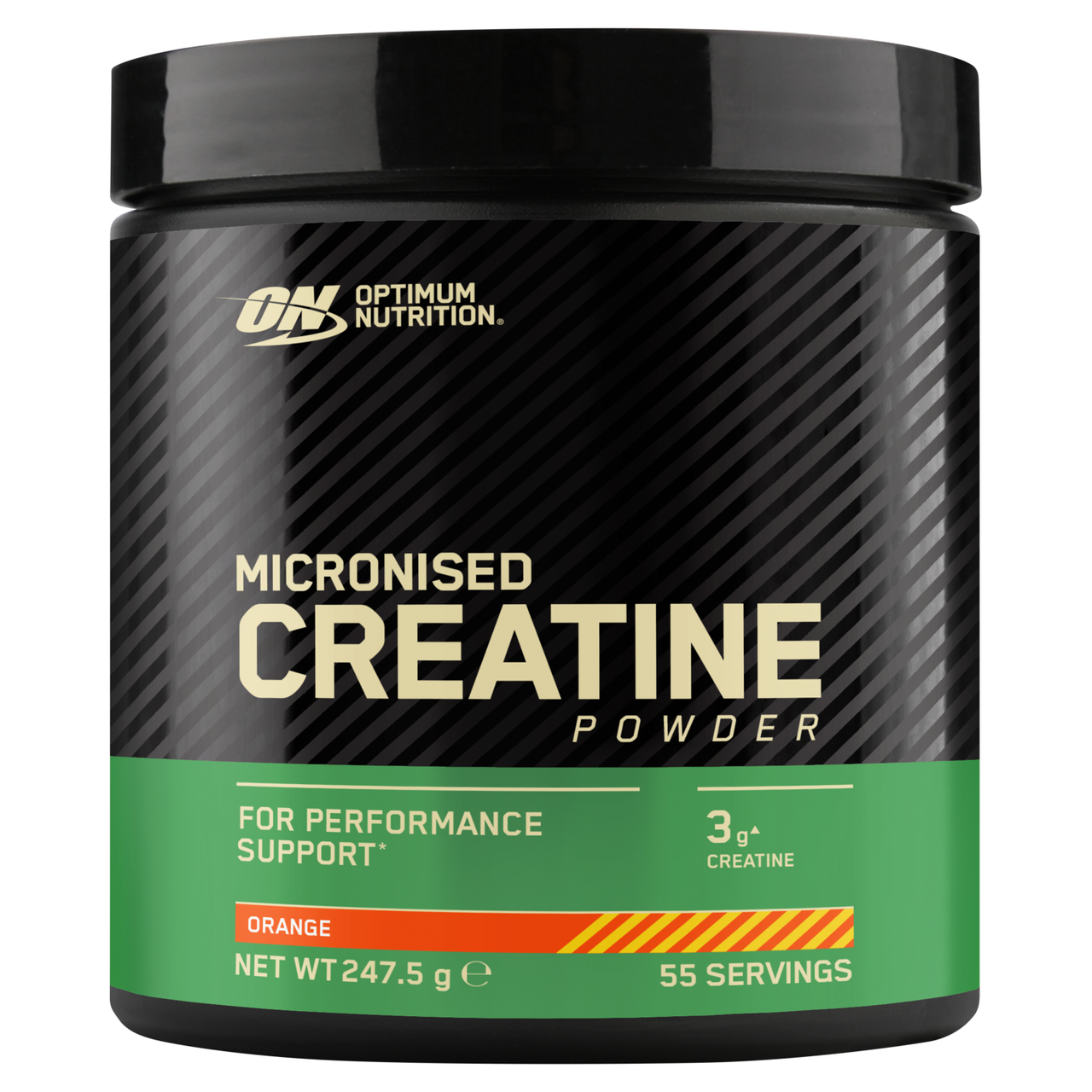 Image of Optimum Nutrition Creatine Powder Flavoured Orange 247.5g 247.5 g