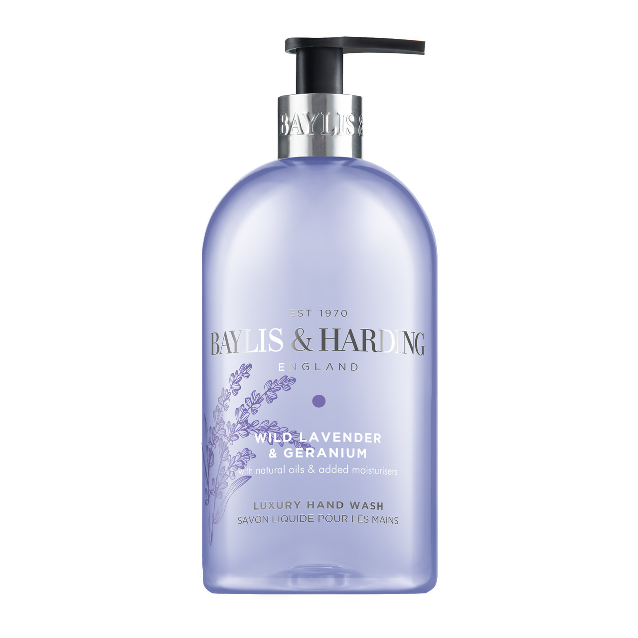 Click to view product details and reviews for Baylis Harding Wild Lavender Geranium Hand Wash 500ml.