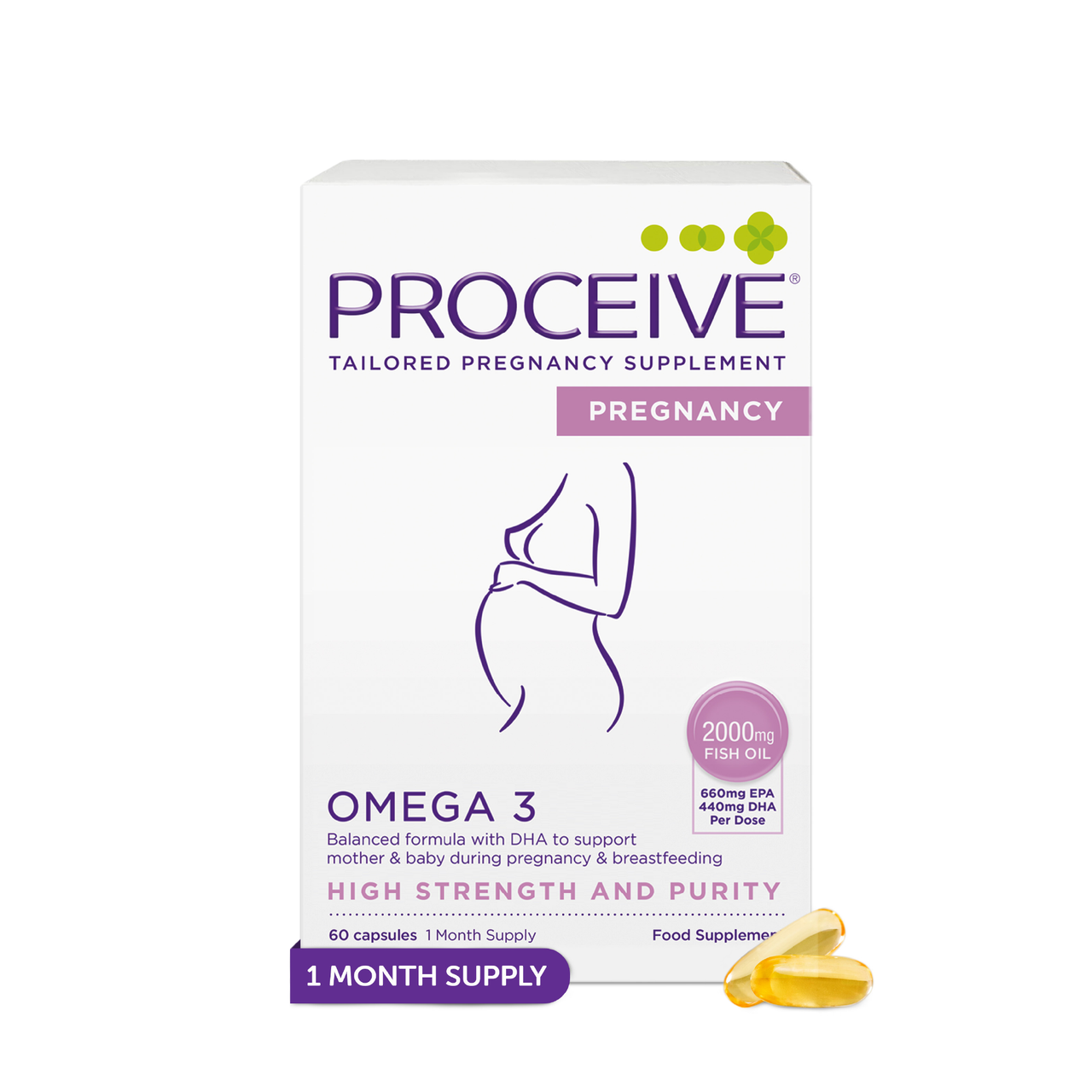 Click to view product details and reviews for Proceive Pregnancy Omega 3 60 Softgels. Click to view product details and reviews for Proceive Pregnancy Omega 3 60 Softgels.