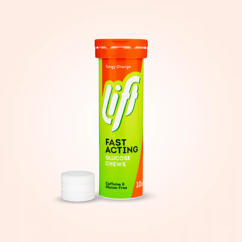 Click to view product details and reviews for Lift Glucose Chews Orange Tube 10.