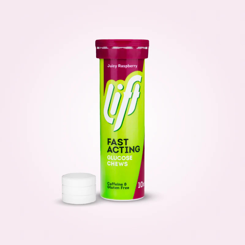 Click to view product details and reviews for Lift Glucose Chews Raspberry Tube 10.