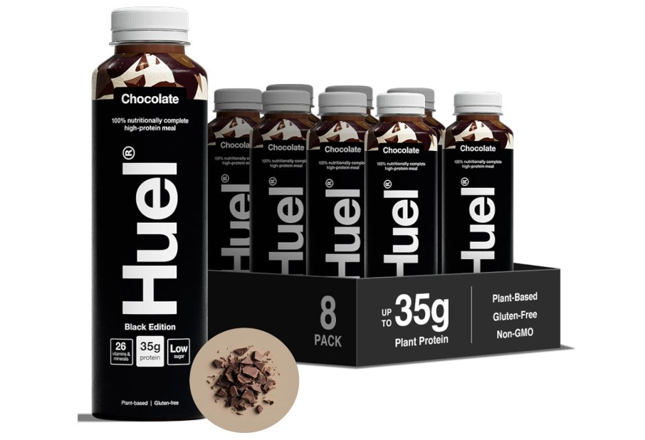 Click to view product details and reviews for Huel Black Edition Chocolate 500ml X 8.