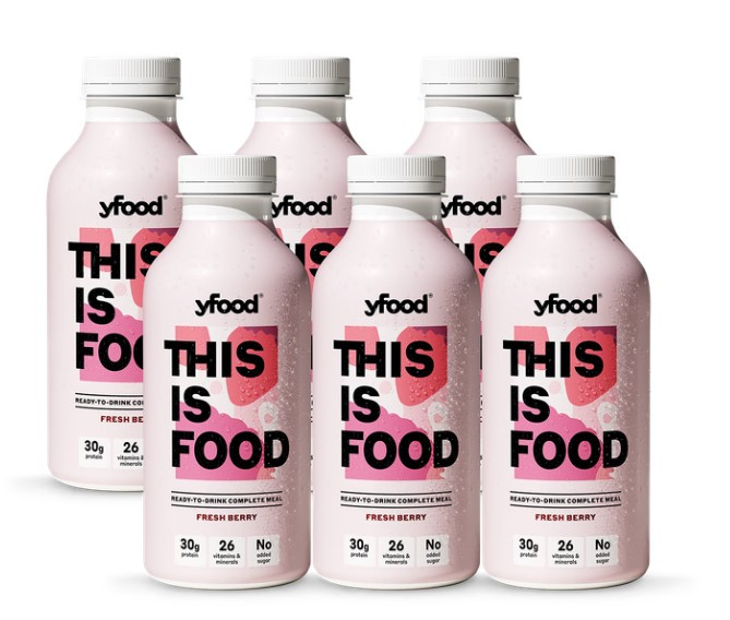 Click to view product details and reviews for Yfood Ready To Drink Complete Meal Fresh Berry 500ml X 6.