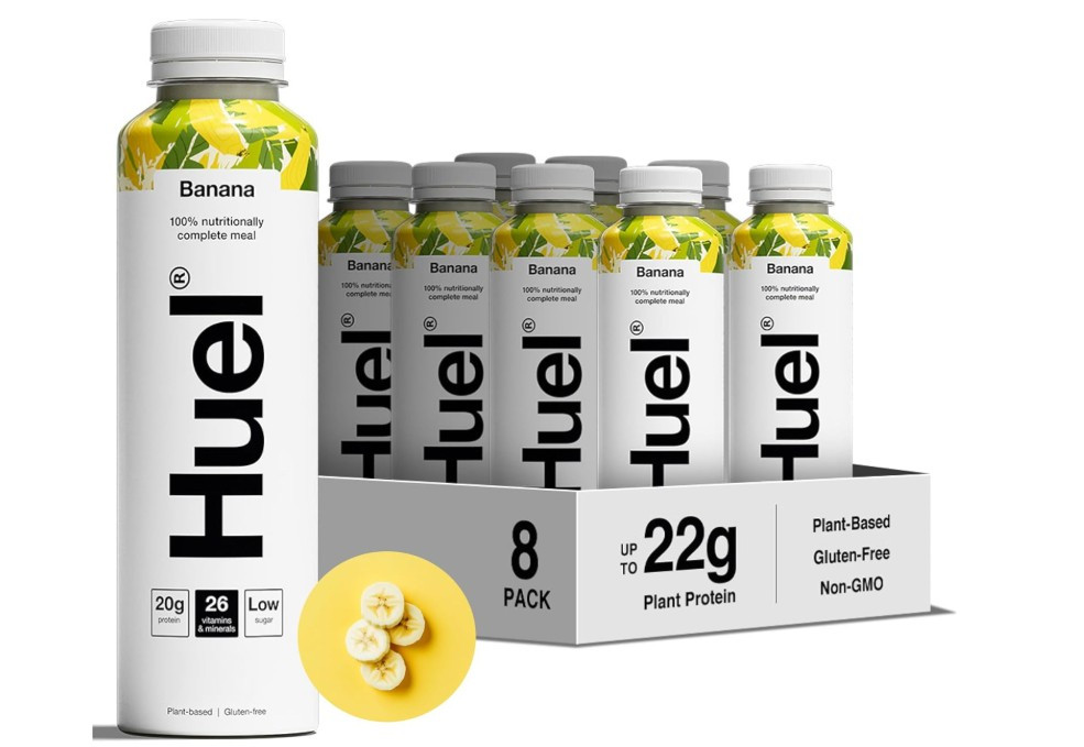 Click to view product details and reviews for Huel Ready To Drink Banana 500ml X 8.