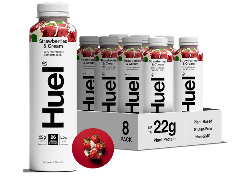 Click to view product details and reviews for Huel Ready To Drink Strawberries Cream 500ml X 8.