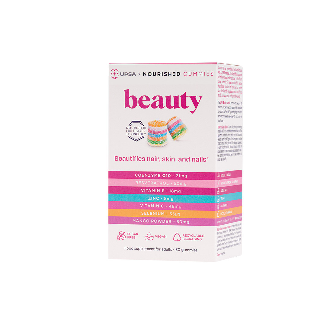 Click to view product details and reviews for Upsa X Nourished Beauty 30 Gummies.