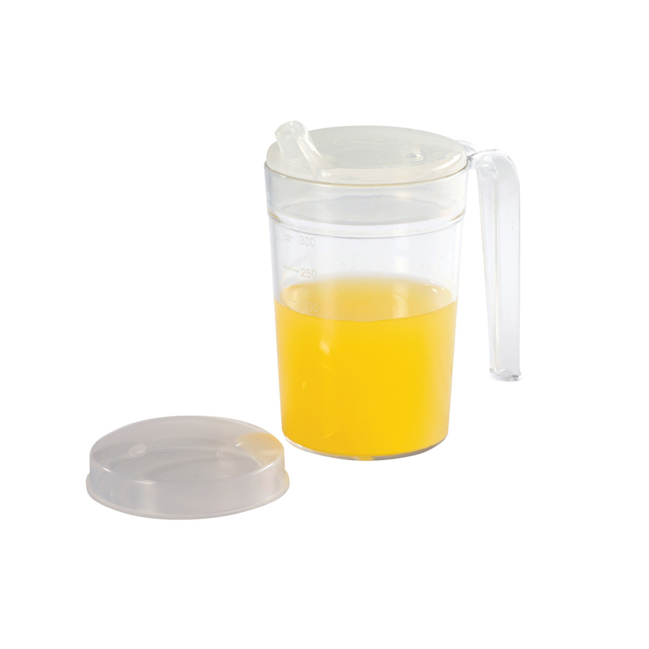 One Handled Mug 300ml with 2 Lids