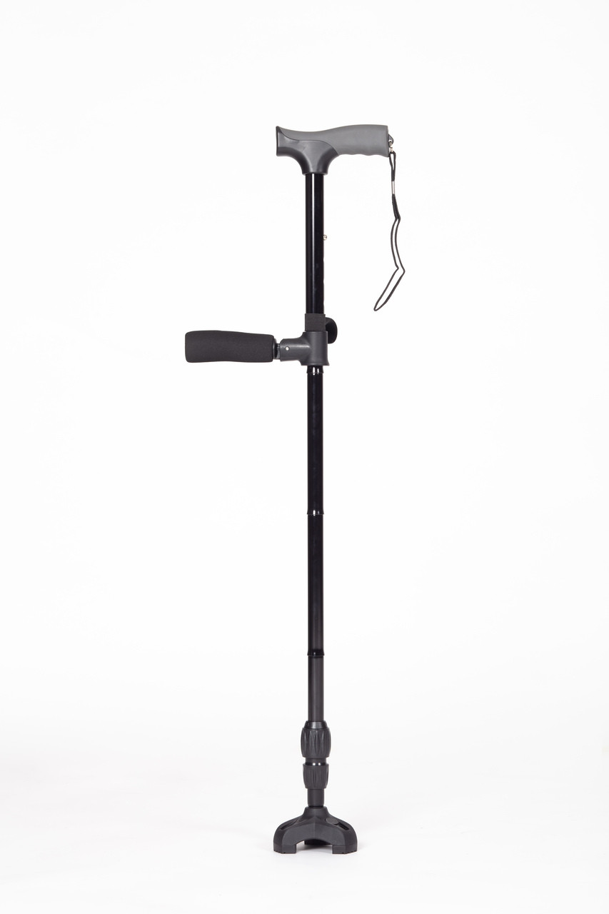 Click to view product details and reviews for Twin Handled Walking Stick Black. Click to view product details and reviews for Twin Handled Walking Stick Black.