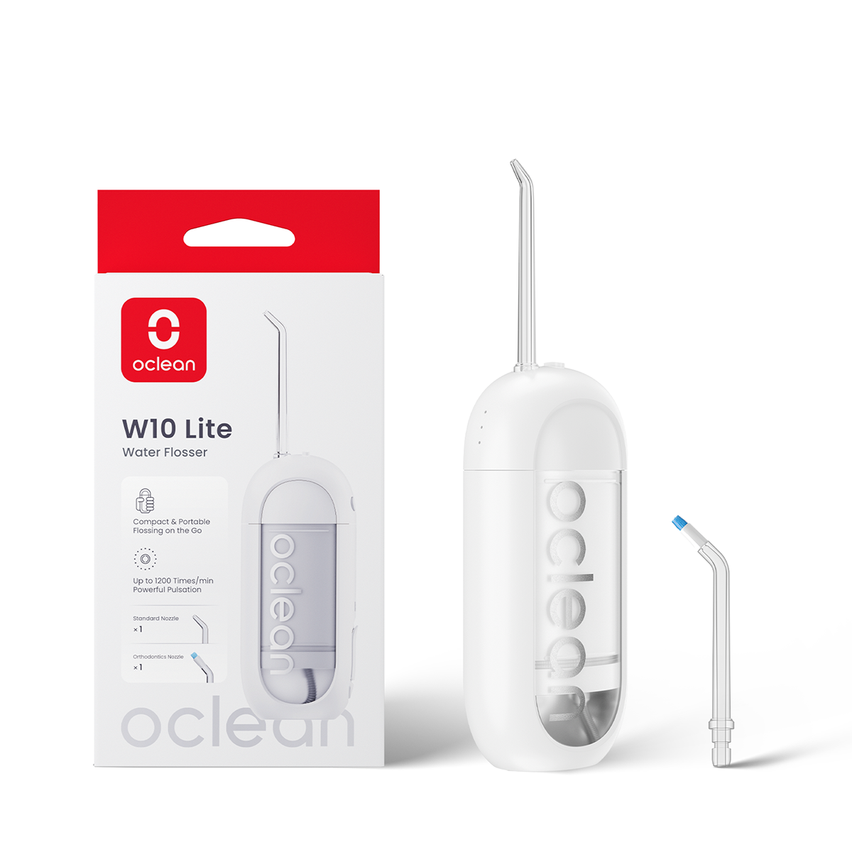 Click to view product details and reviews for Oclean W10 Lite Water Flosser White.