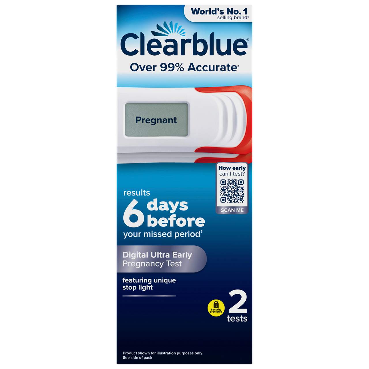 Click to view product details and reviews for Clearblue Ultra Early Pregnancy Test 2 Pack.
