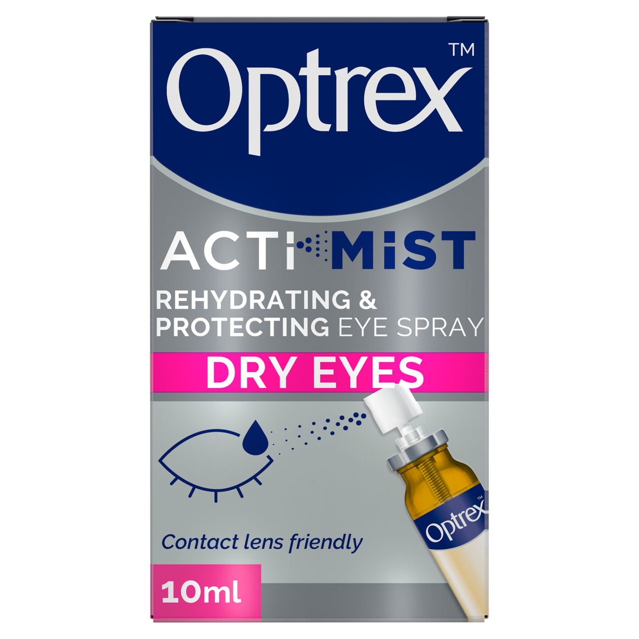 Click to view product details and reviews for Optrex Actimist 2in1 For Dry Irritated Eyes 10ml.