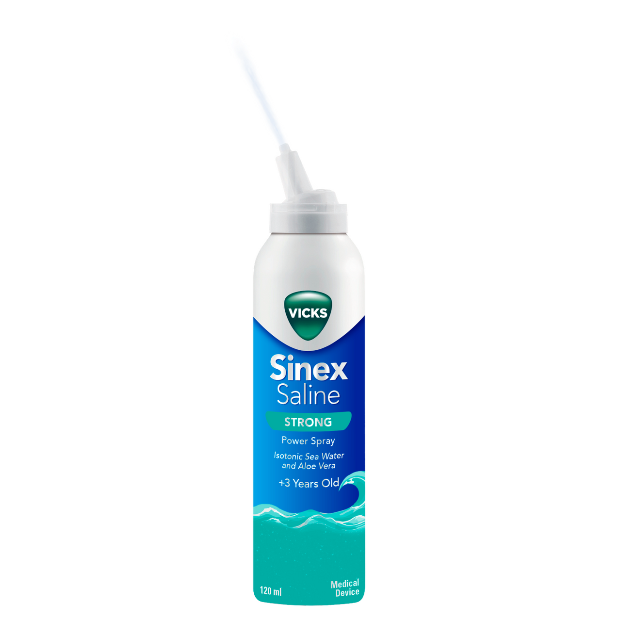 Click to view product details and reviews for Vicks Saline Spray Isotonic Aloe Strong 120ml.