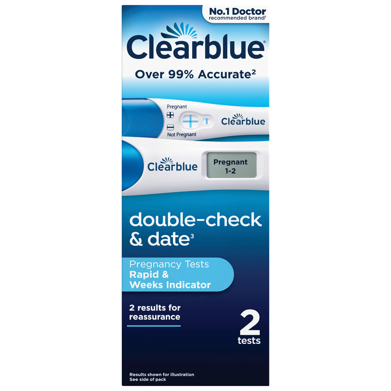 Click to view product details and reviews for Clearblue Combo Pack Pregnancy Test 2 Pack.