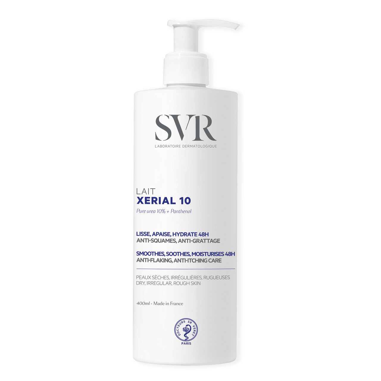 Click to view product details and reviews for Svr Xerial 10 Ultra Rich 48hr Urea Body Moisturiser 400ml.
