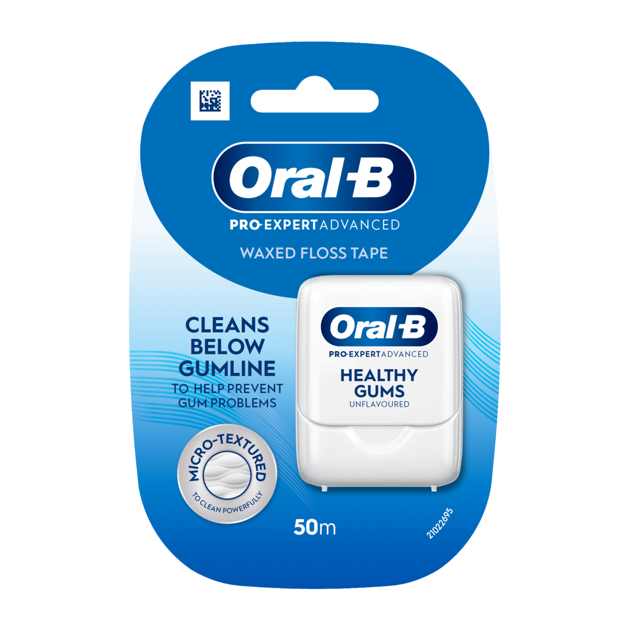 Click to view product details and reviews for Oral B Pro Expert Healthy Gums Floss Tape 50m.