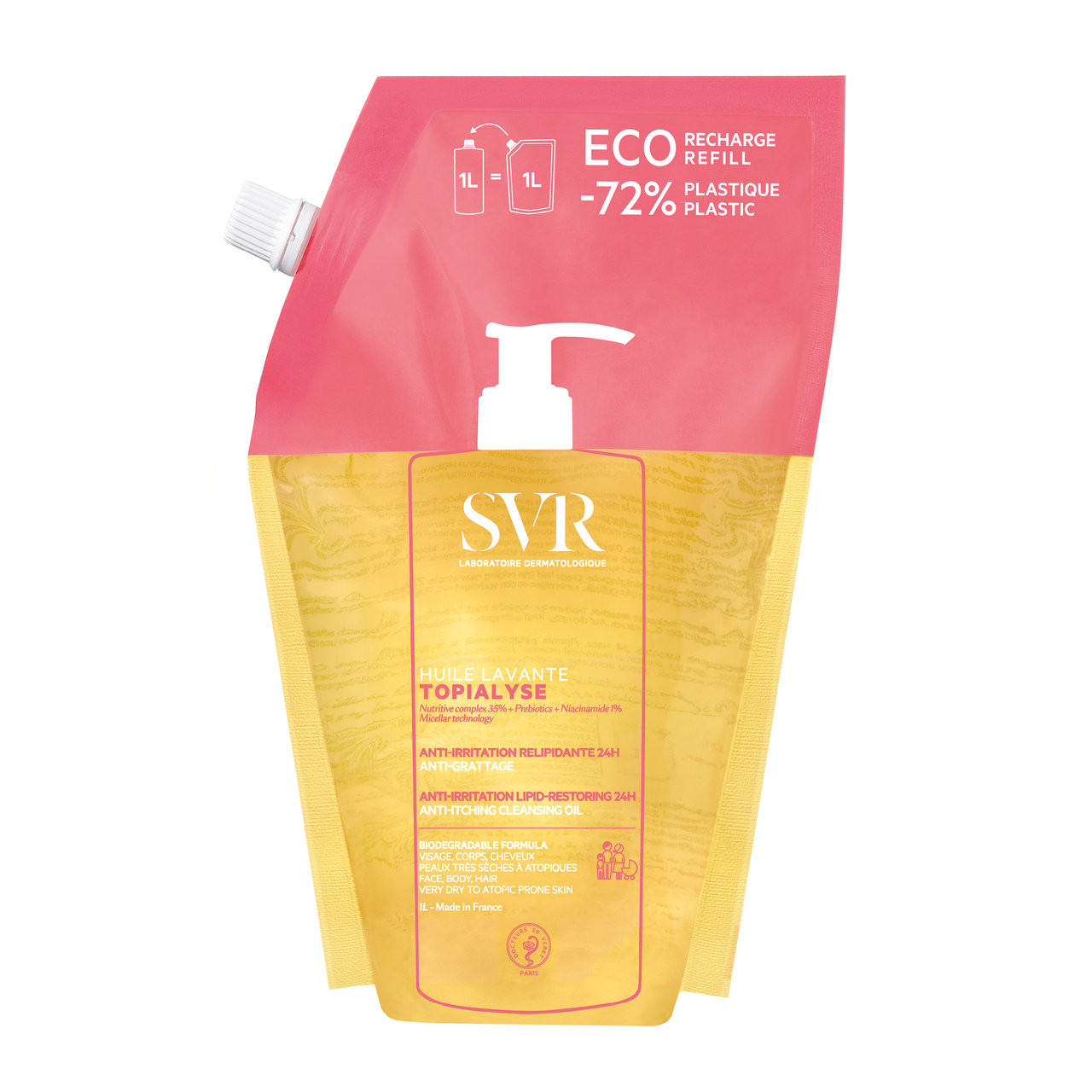 Click to view product details and reviews for Svr Topialyse Moisturising Face Body Shower Oil Refill 1l.