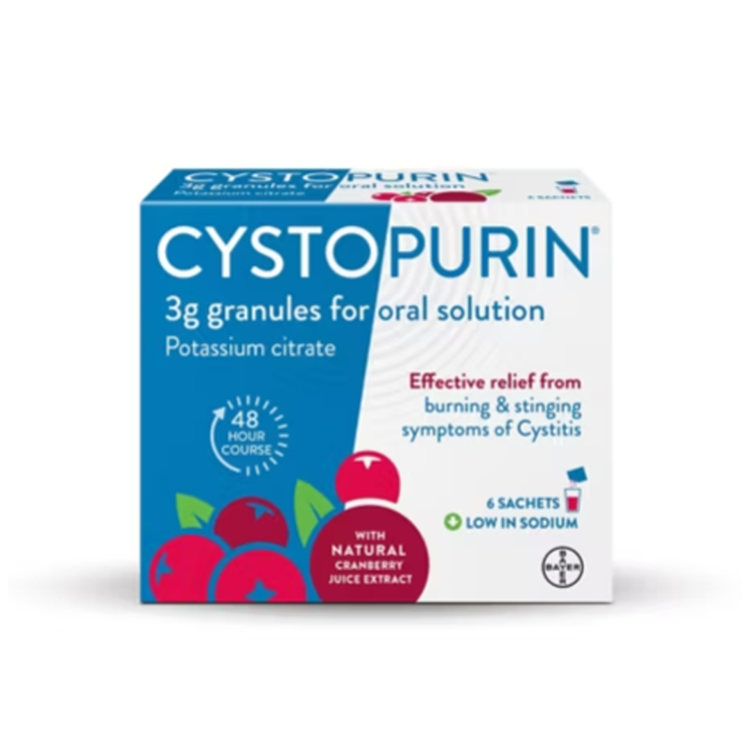 CystoPurin Cranberry Flavoured Sachet 3g x6