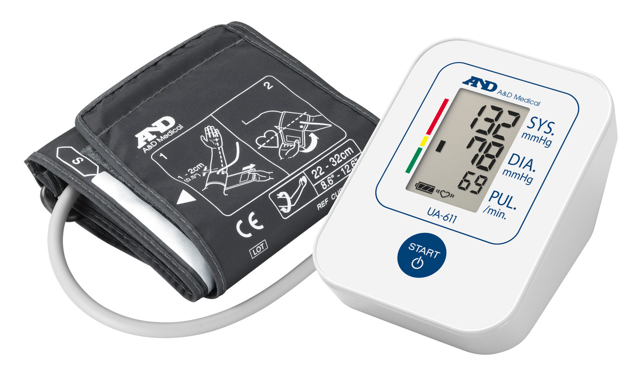 A&D UA -611 Precision Upper Arm Blood Pressure Monitor
