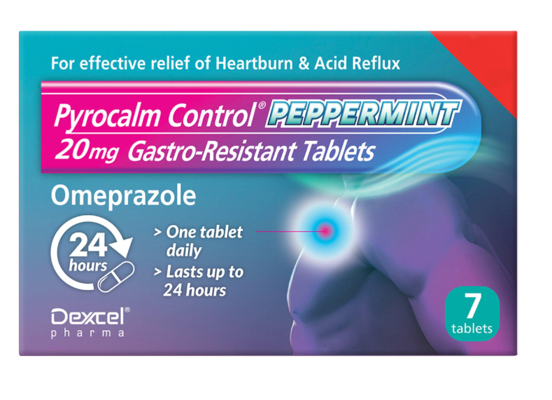 Click to view product details and reviews for Pyrocalm Control Omeprazole 20mg Peppermint Flavour 7 Tablets. Click to view product details and reviews for Pyrocalm Control Omeprazole 20mg Peppermint Flavour 7 Tablets.