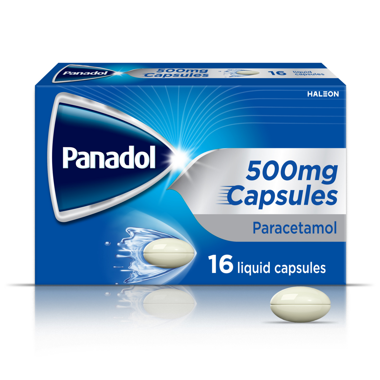 Click to view product details and reviews for Panadol 500mg 16 Soft Capsules.