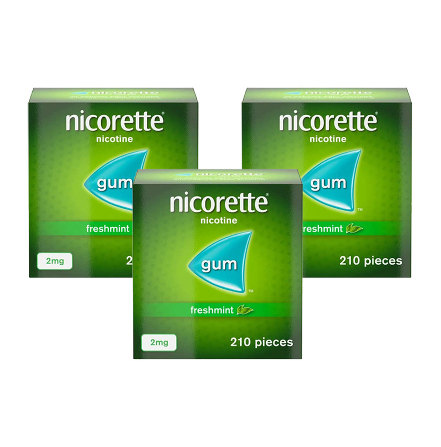 Click to view product details and reviews for Nicorette Freshmint Gum 2mg 210 Pieces X 3.