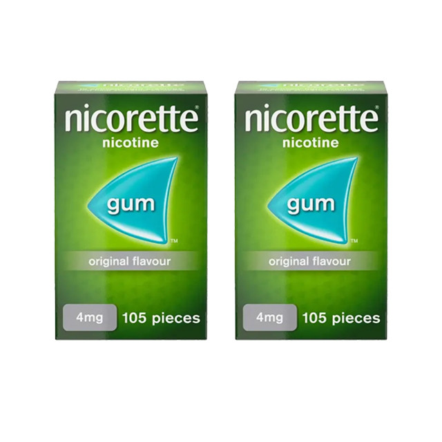 Click to view product details and reviews for Nicorette Original 4mg Gum 4 Week Bundle 2 X 105 Pieces. Click to view product details and reviews for Nicorette Original 4mg Gum 4 Week Bundle 2 X 105 Pieces.