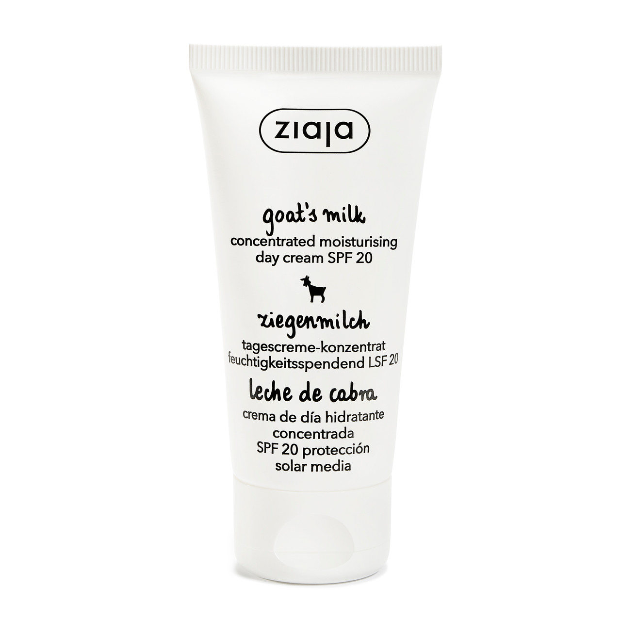 Click to view product details and reviews for Ziaja Goats Milk Concentrated Cream Spf20 50ml.