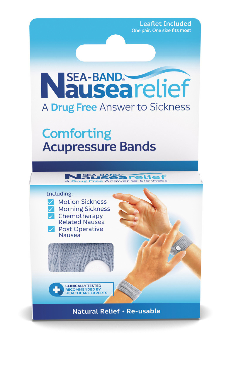 Click to view product details and reviews for Sea Band Nausea Relief Adult Grey Acupressure Bands.