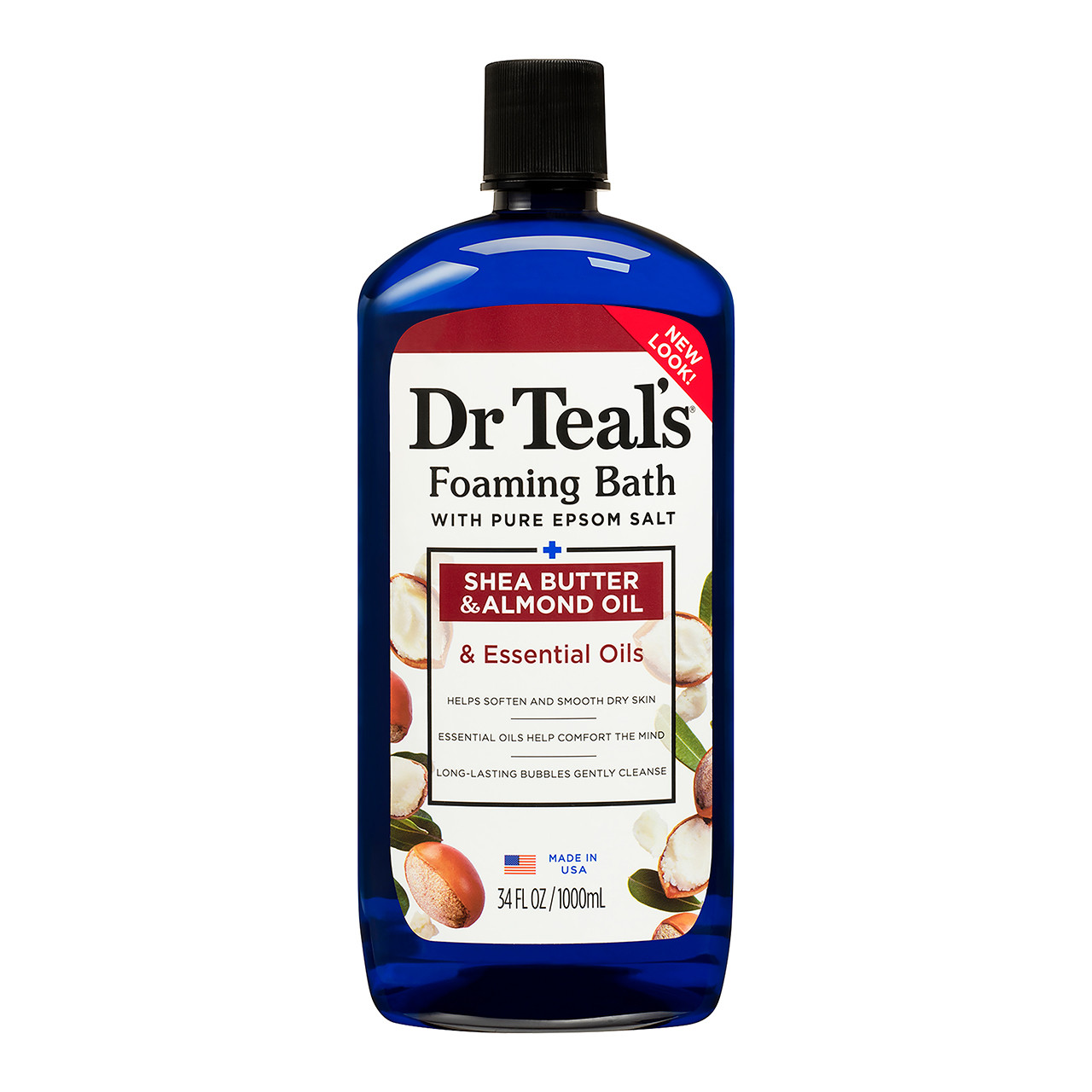Click to view product details and reviews for Dr Teals Foaming Bath Shea Butter Almond Oil 1l.