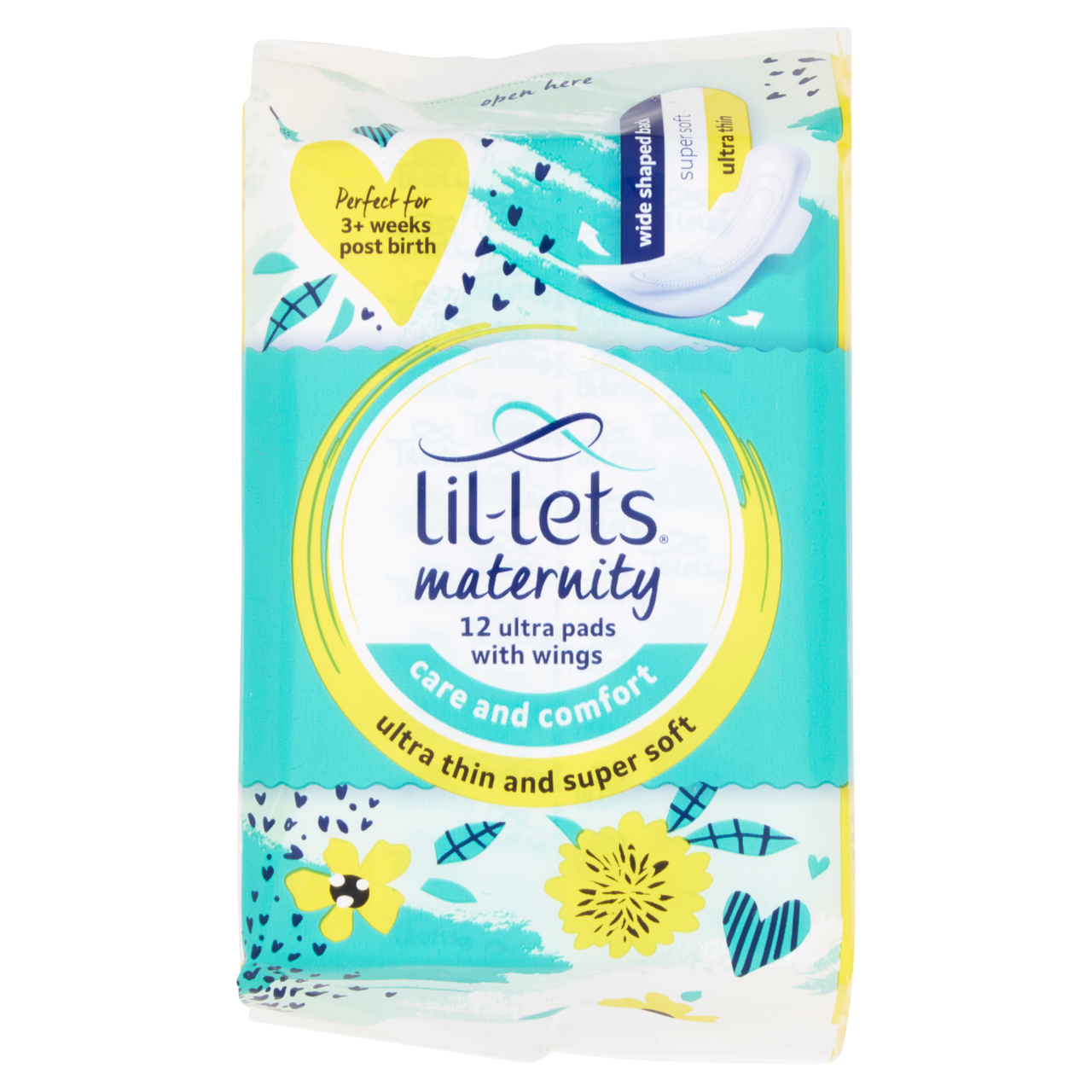 Click to view product details and reviews for Lil Lets Maternity Ultra Pads With Wings 12s. Click to view product details and reviews for Lil Lets Maternity Ultra Pads With Wings 12s.