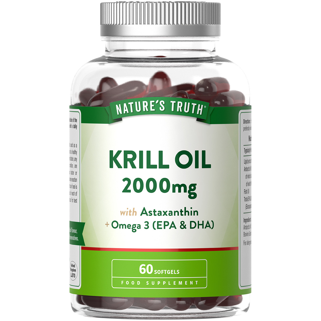 Click to view product details and reviews for Natures Truth Krill Oil 2000mg 60 Softgels.