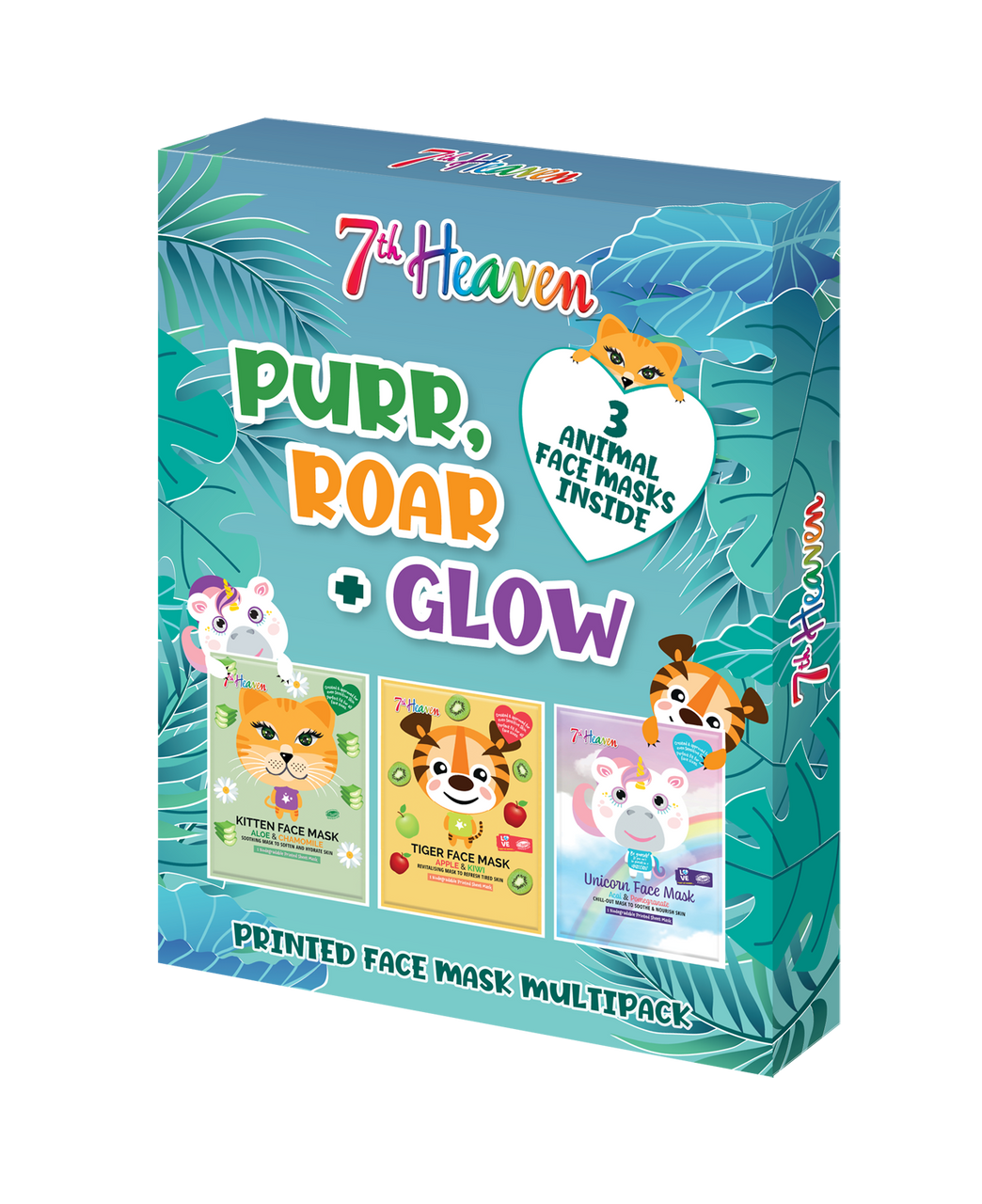 Click to view product details and reviews for 7th Heaven Purr Roar Glow Set.