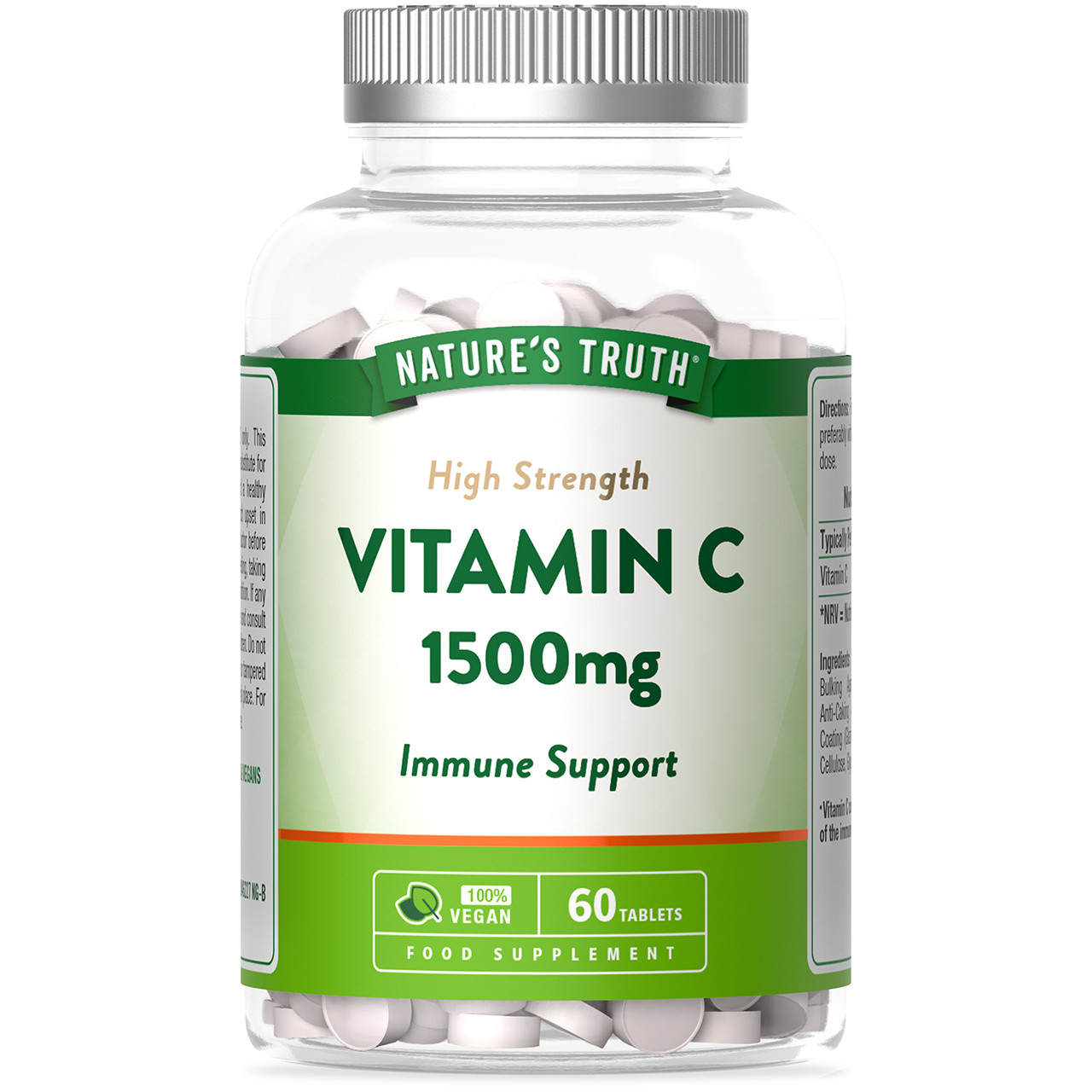Click to view product details and reviews for Natures Truth High Strength Vitamin C 1500mg 60 Tablets. Click to view product details and reviews for Natures Truth High Strength Vitamin C 1500mg 60 Tablets.