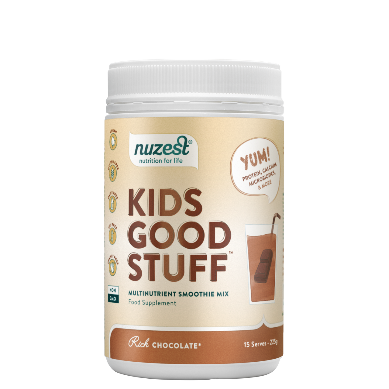 Click to view product details and reviews for Nuzest Kids Good Stuff Rich Chocolate 225g. Click to view product details and reviews for Nuzest Kids Good Stuff Rich Chocolate 225g.
