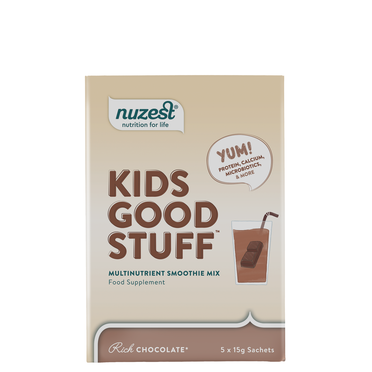 Click to view product details and reviews for Nuzest Kids Good Stuff Rich Chocolate 5 X 15g Sachet Box. Click to view product details and reviews for Nuzest Kids Good Stuff Rich Chocolate 5 X 15g Sachet Box.