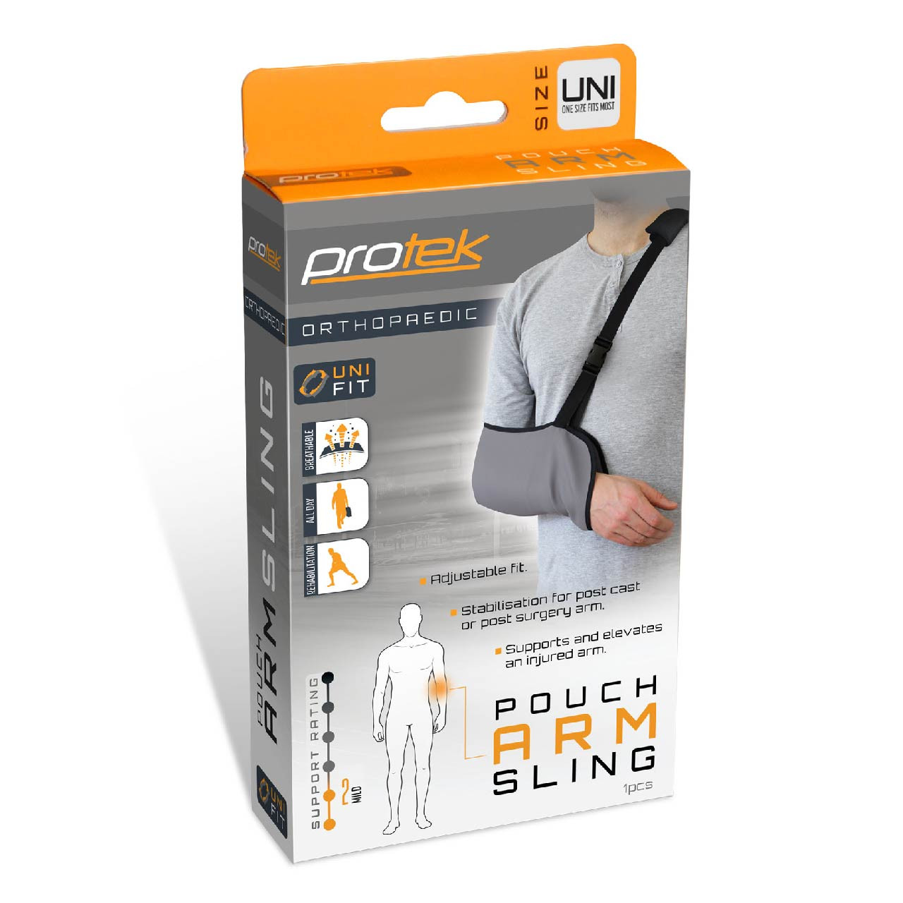 Click to view product details and reviews for Protek Pouch Arm Sling Adult.