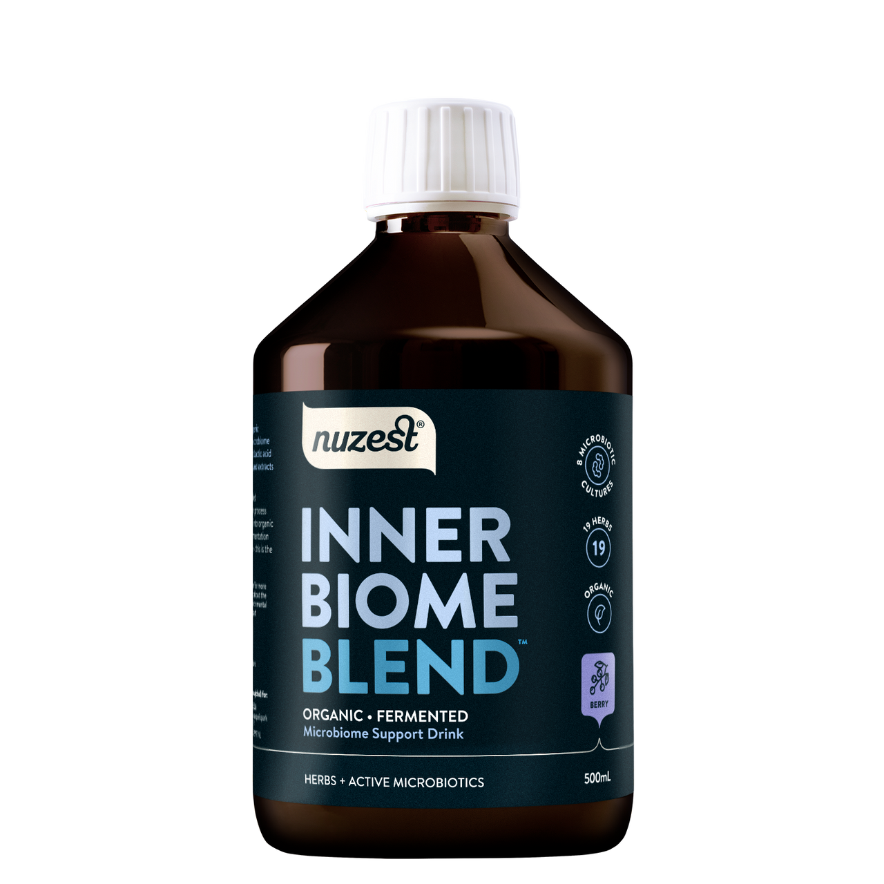 Click to view product details and reviews for Nuzest Inner Biome Blend Berry 500ml. Click to view product details and reviews for Nuzest Inner Biome Blend Berry 500ml.