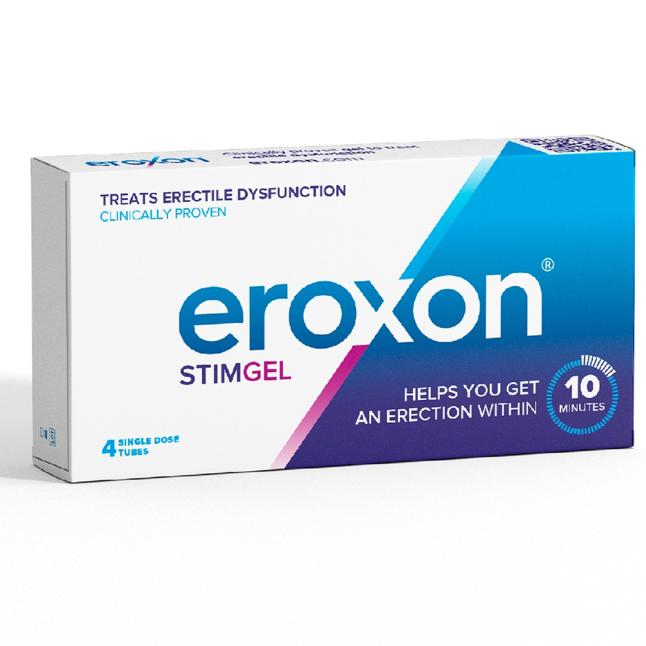 Eroxon Erectile Dysfunction Treatment Gel 4 Single Dose Tubes