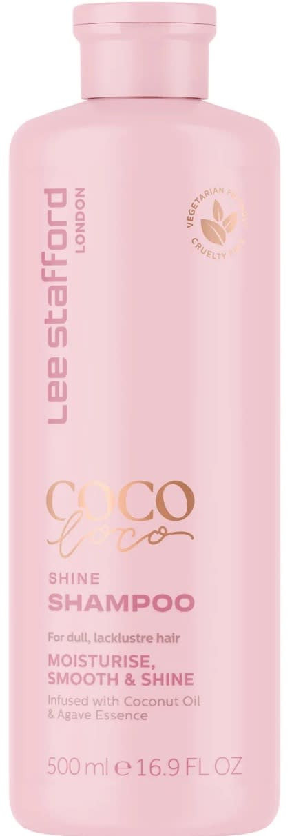 Click to view product details and reviews for Lee Stafford Coco Loco Shine Shampoo 500ml.