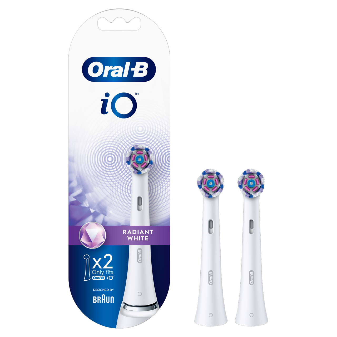Click to view product details and reviews for Oral B Io Radiant White Brush Heads 2 Pack.