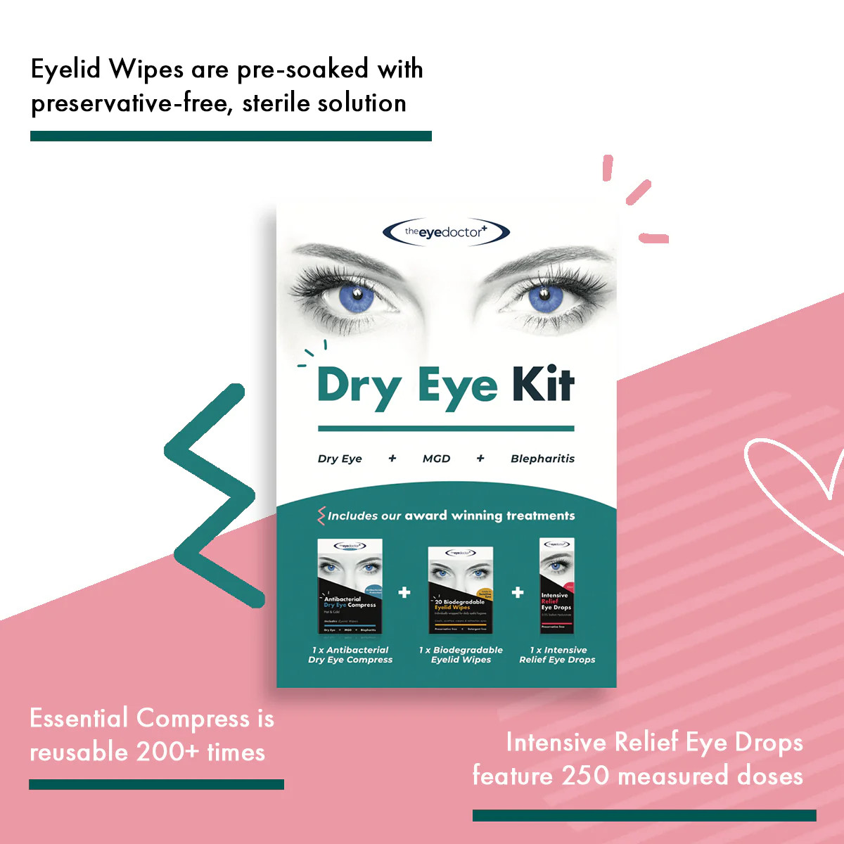 Click to view product details and reviews for The Eye Doctor Dry Eye Starter Kit.