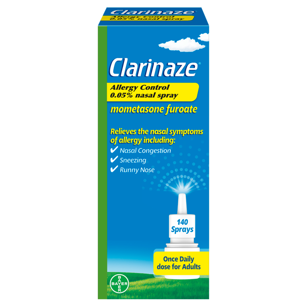 Click to view product details and reviews for Clarinaze Allergy Control 005 Nasal Spray 140 Sprays.